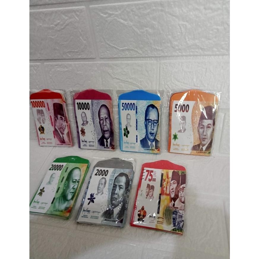 

Cod Amplop Lebaran Motif Uang Unik Viral Harga Diatas Per 1Pack=10Pcs Promo Terbatas