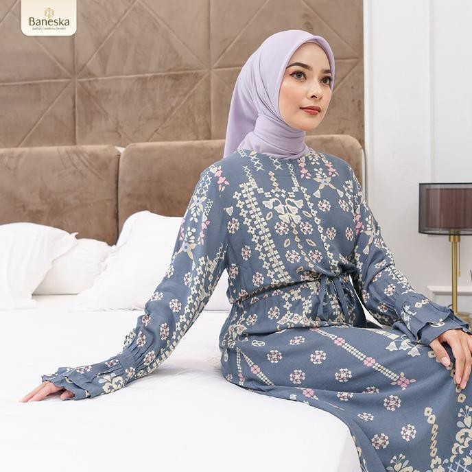 Gamis Baneska Busui Alfaza Series Ready Stok