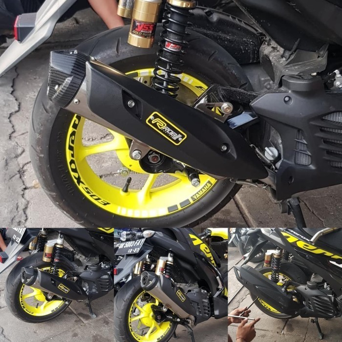 Knalpot Rob1 Aerox 155 Cup V Ss