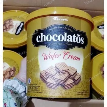 

~@~@~@~@] [1 KARTON = 6 Kaleng @300gram] Chocolatos Wafer Cream Garudafood