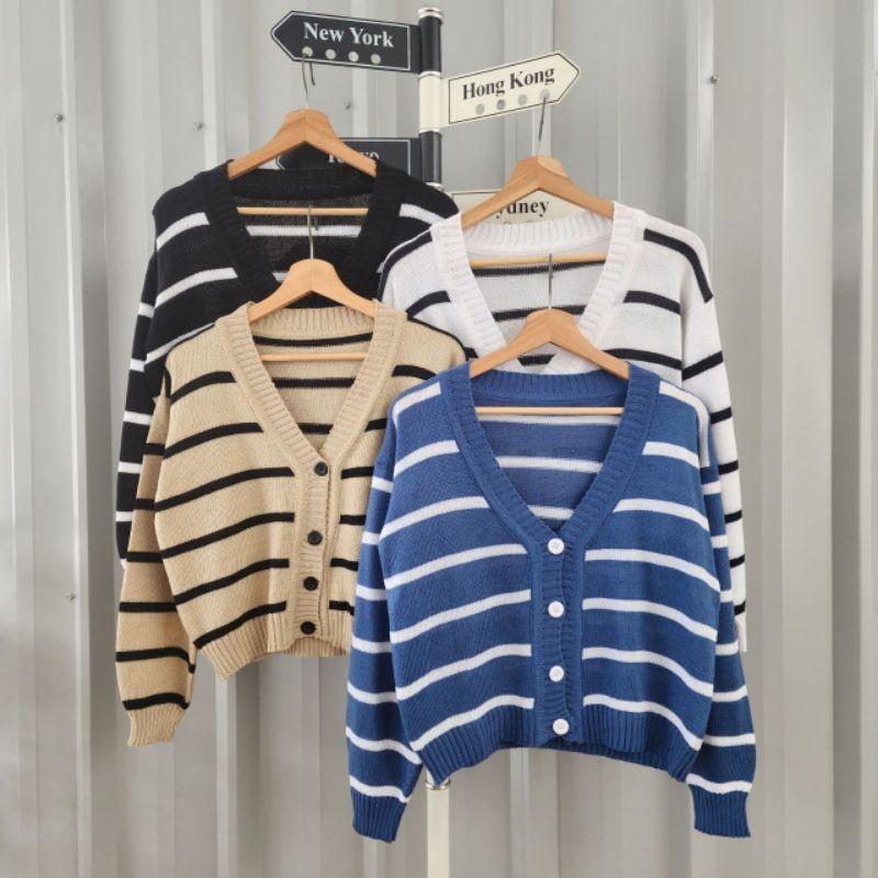 JEN BLASTER CROP OUTHER|Sweter Korea|Sweter Wanita|Outher korean style