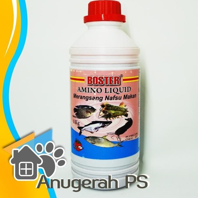 Vitamin Ikan Boster Amino Liquid 1 Liter