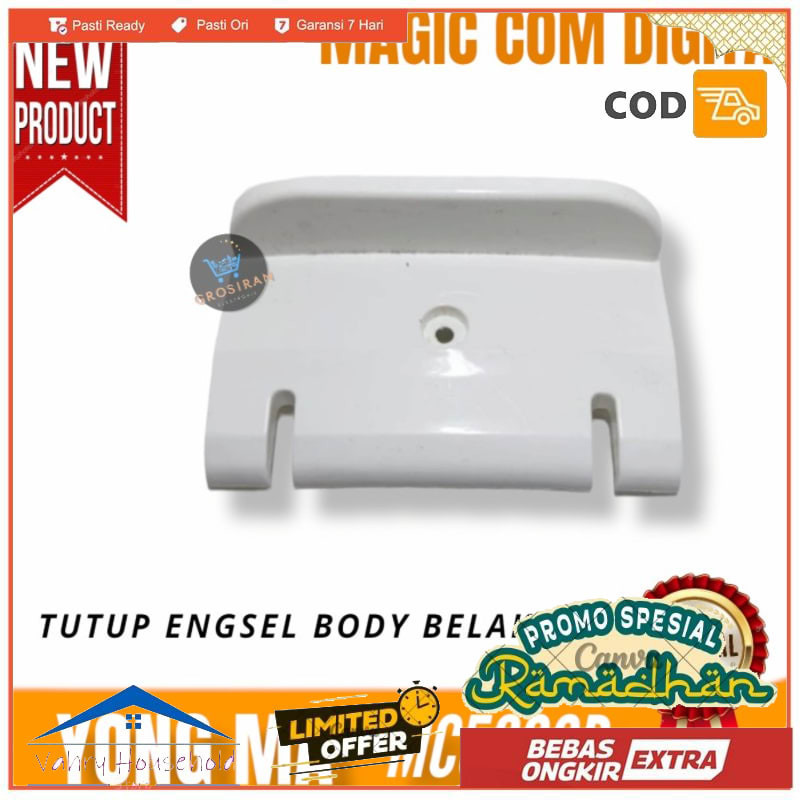 TUTUP ENGSEL BODY BELAKANG MAGIC COM DIGITAL YONG MA MC5600R MC 5600 R