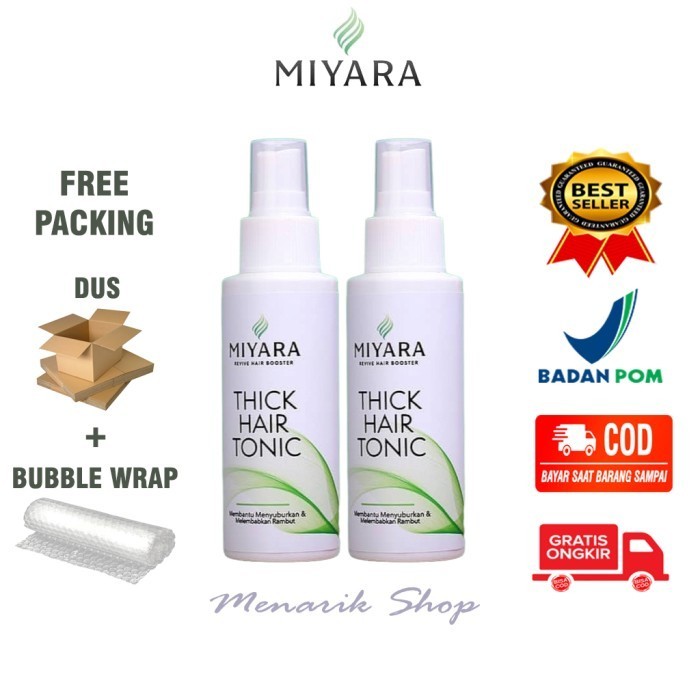 MIYARA THICK HAIR TONIC - ORIGINAL 100%