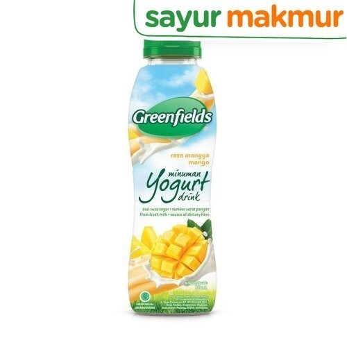 

Greenfields Yogurt Drink Mango Botol 250 ml Sayurmakmur