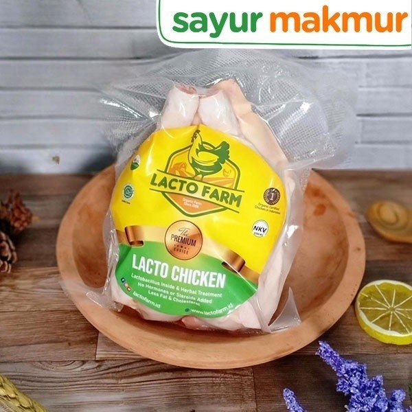 

Lacto Farm Paha Utuh Ayam Organik 650 gram Sayurmakmur