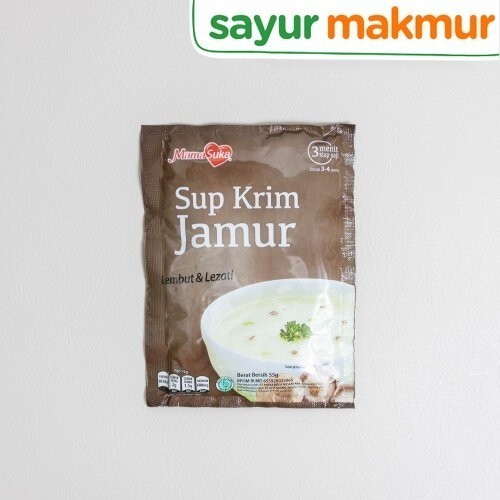 

Mamasuka Sup Krim Jamur 55 gram Sayurmakmur