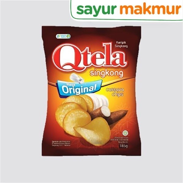 

Qtela Keripik Singkong Original 180 - 185 gram Sayurmakmur