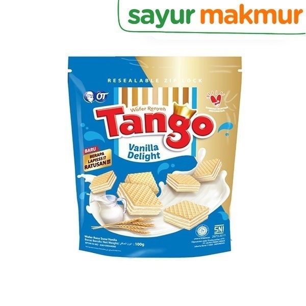 

Tango Wafer Vanilla Pouch 100 - 115 gram Sayurmakmur