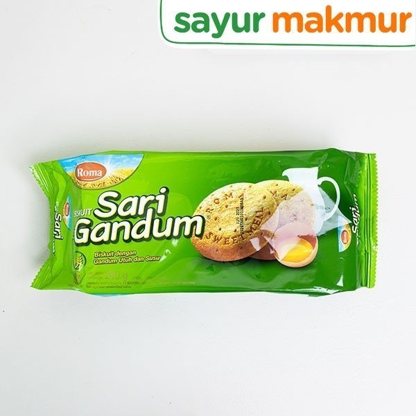 

Roma Sari Gandum Family Pack 240 gram Sayurmakmur