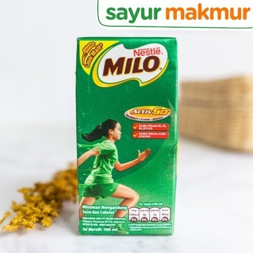 

Milo Susu UHT Activ Go Cokelat 180 ml Sayurmakmur