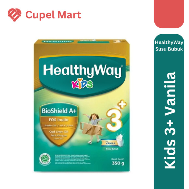 [Susu Bubuk] Healthyway (Biostime) 3+ Vanila