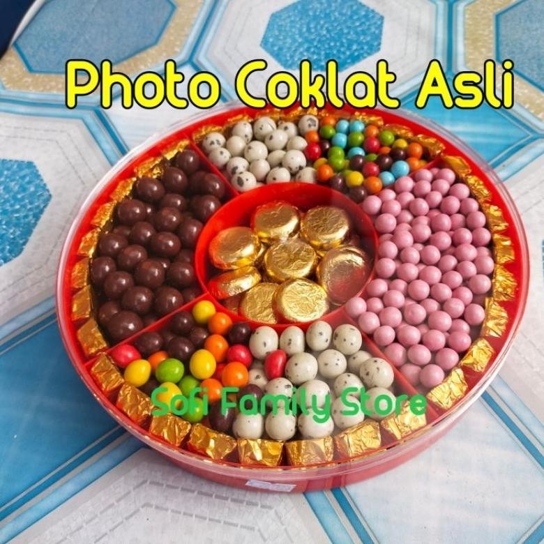 

CR - Paket coklat Lebaran Paket - Lagie Tray Rudal dari Pelangi Rasa parcel ramadan TERLARIS