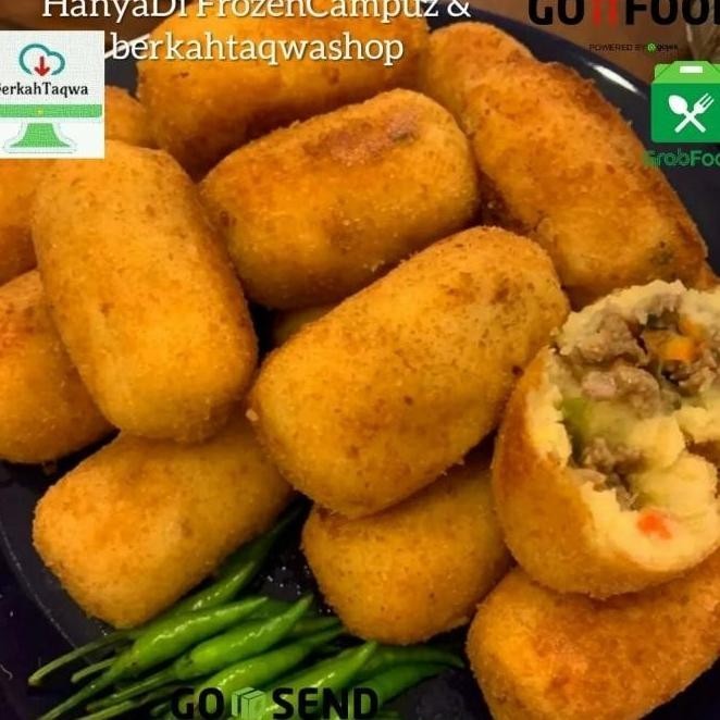 

Uinn - Kroket Kentang Kroket Daging Isi Daging Per Pak Kroket Frozen Food