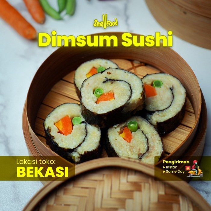 

Uinn - 25 Pcs - Dimsum Sushi / Dimsum Nori Smallfood Frozen Food Best Seller