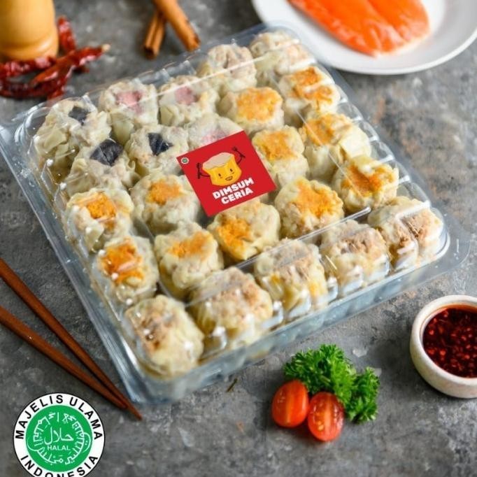 

Uinn - Ready Stok Dimsum 49 Ceria Isi 50Pcs Halal / Frozen Food Best Seller