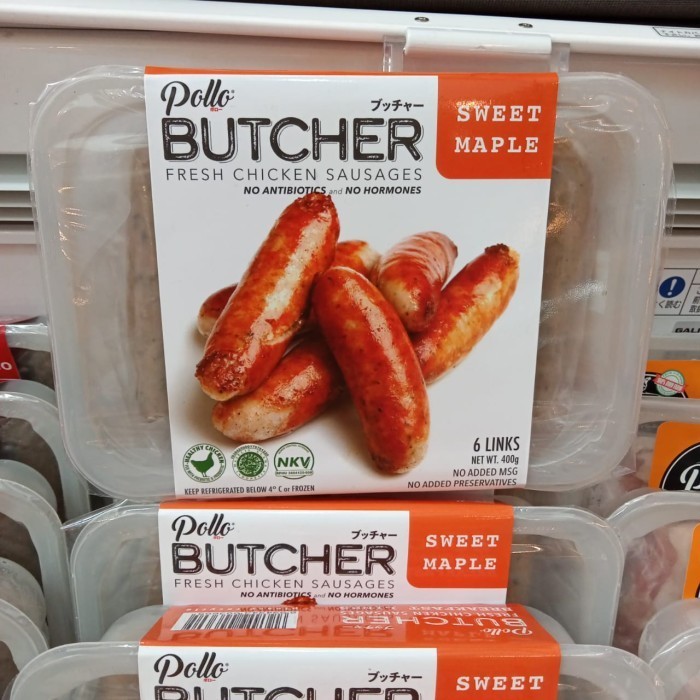 

Uinn - (Frozen Food) Sosis Pollo Butcher Sweet Maple 400Gr (Grab/Gojek Only)