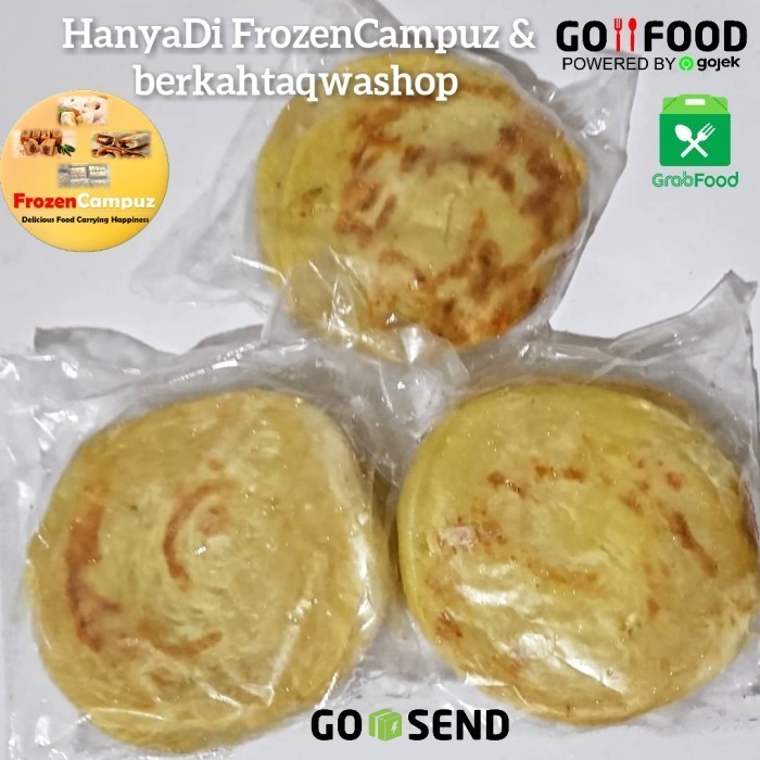 

Uinn - Roti Maryam Keju Roti Cane Canai Keju Per Pak/Roti Maryam Frozen Food