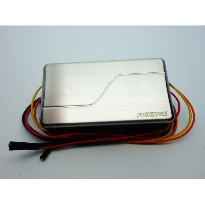 NEW Fishman Fluence Modern Humbucker Ceramic Guitar Pickup Brushed Stainle