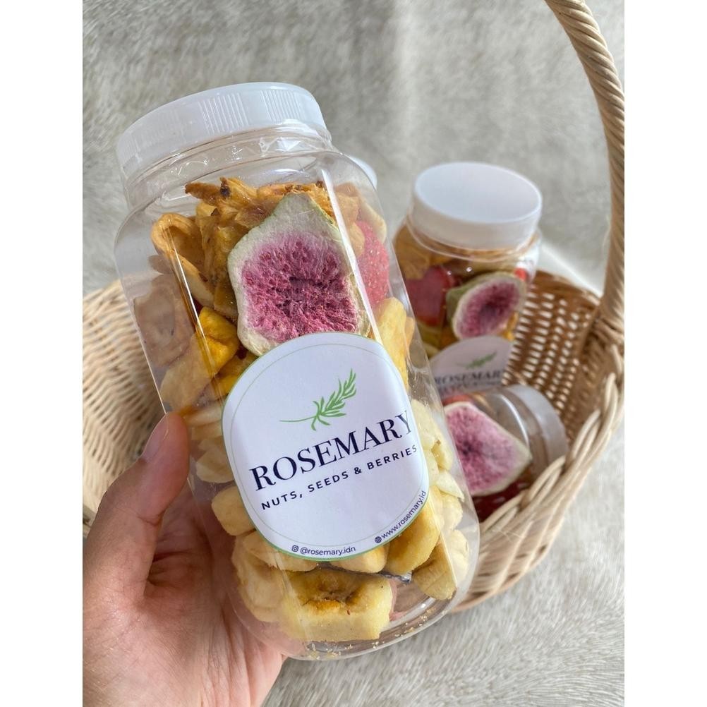 

POI KERIPIK BUAH MIX & KERIPIK SAYUR MIX TOPLES 700ML TERLARIS