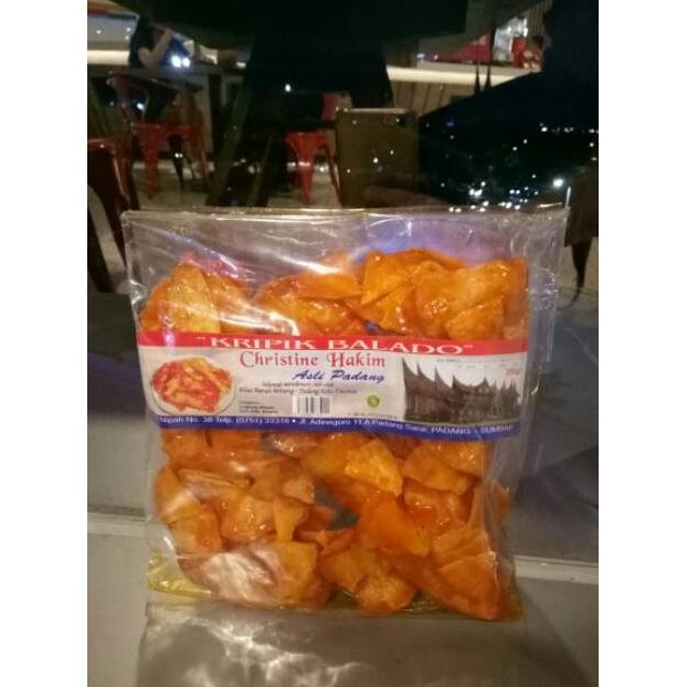 

POI KRIPIK BALADO BULAT PANJANG CHRISTINE HAKIM ASLI PADANG TERLARIS