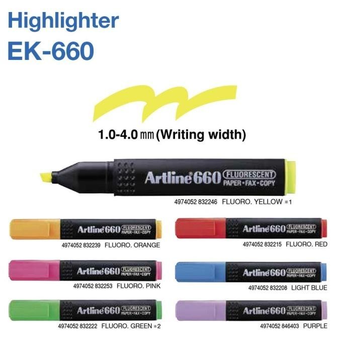 

Highlighter Artline EK-660 Original ilmi__77