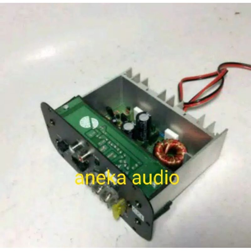 KIT MODUL POWER AKTIF SUBWOOFER BASSTUBE 450WATT 12 VOLT