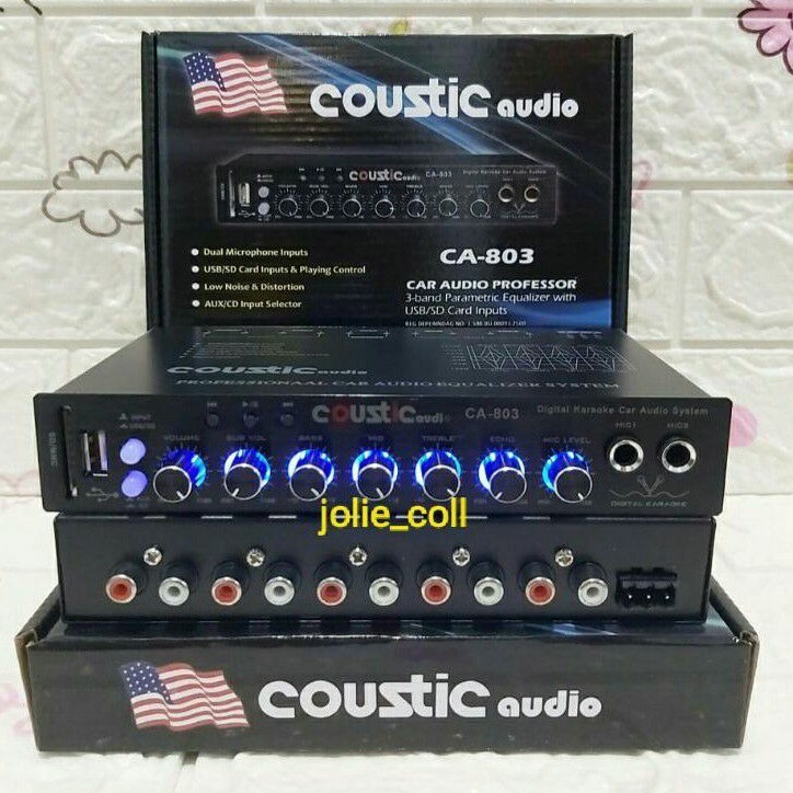 PREAMP PARAMETRIK COUSTIC AUDIO CA803 USB KARAOKE