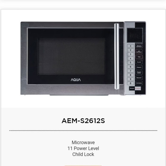 Microwave Oven Aqua 2612