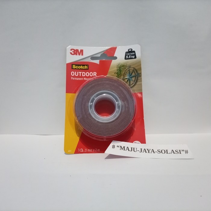 

JUAL 3M scotch mounting double tape super kuat permanent 21mmx 2 mtr