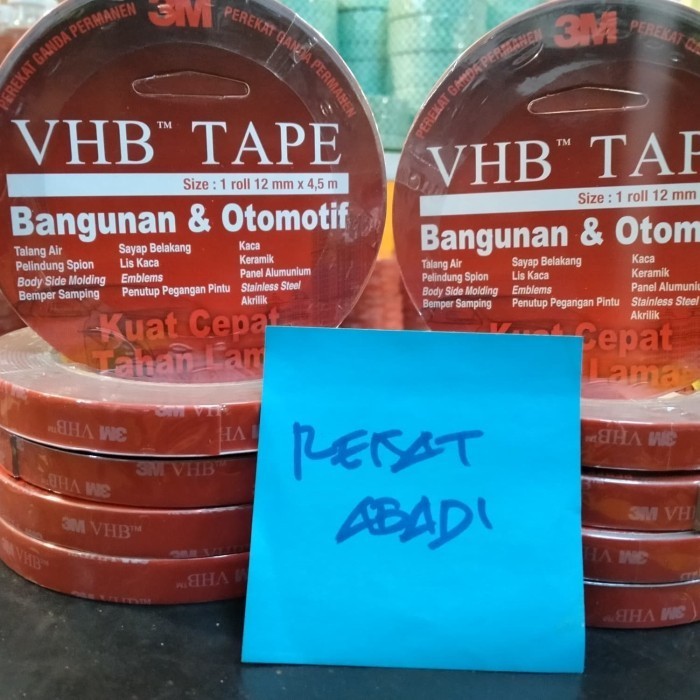

HOT SALE Double tape 3m otomotif dan building VHB 4900 CAT 12mmx4,5m original