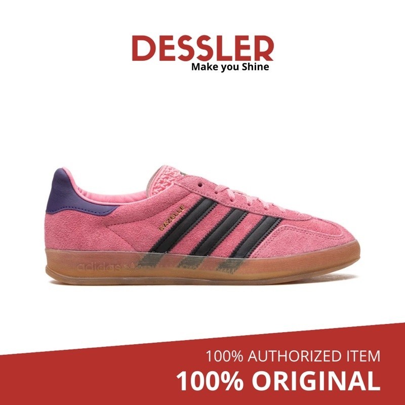 Adidas Gazelle Indoor - Bliss Pink / Core Black / Collegiate Purple