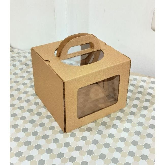 

Ekstra Diskon" KOTAK KUE - CAKE BOX - DUS BOLU 18x18x15 - MS-T (ISI : 10 PCS) ||