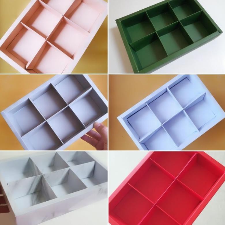 

Tawaran Gila" Dus mika polos eggtart sekat 6 ( 1 pack isi 5 pcs ) ||