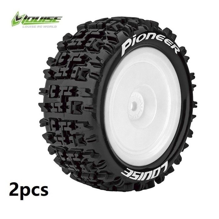 Louise E-PIONEER 1/10 Buggy Tires Ban Rc wltoys wl 104001 124018