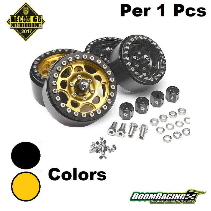 Velg Boom Racing Sandstorm KRAIT 1.9 Gold Aluminum Beadlock