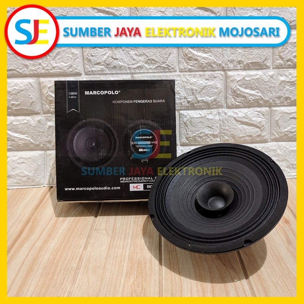 speaker marcopolo 8 inch fullrange - speaker marcopolo 8" MC 8100 HW