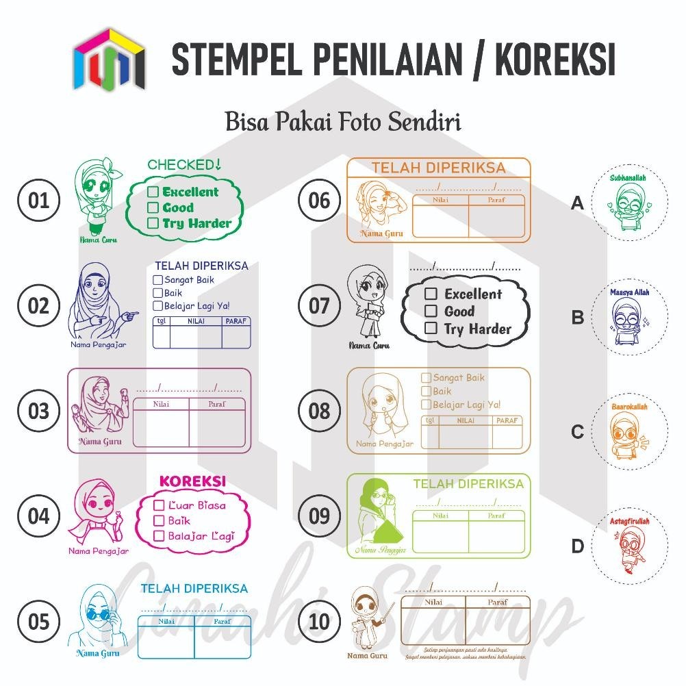 

BYP-27 Stempel Penilaian / Stempel Koreksi Premium