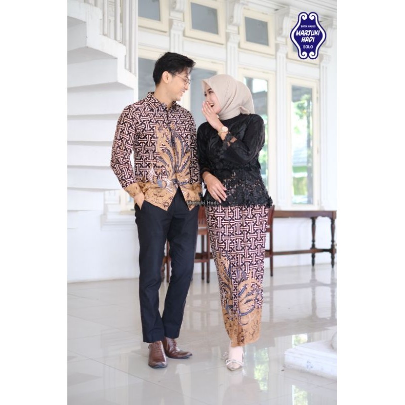 jarik instan wiru, kemeja & couple motif Peksi barcode lawasan.