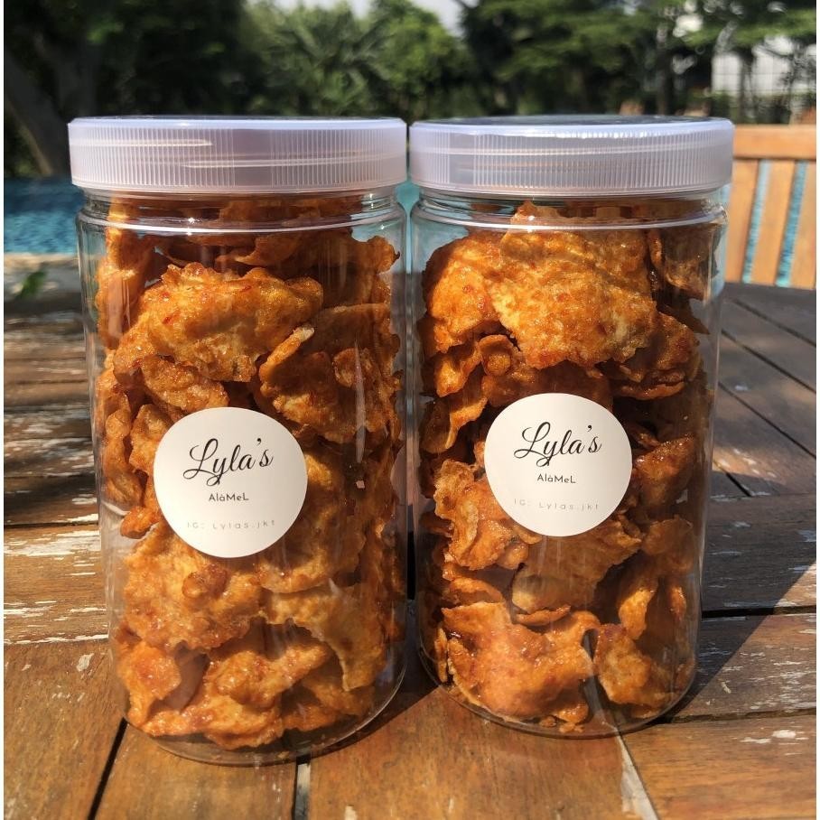 

POI LYLAS Emping Nagih in JAR / Small Pouch (200gr) TERLARIS