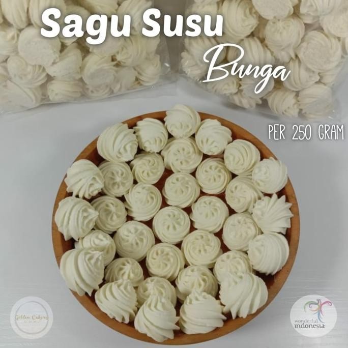 

Terlaris Kue Sagu Susu Bunga - 500 Gram Berkualitas