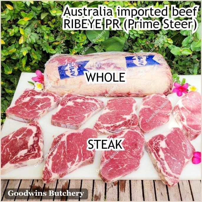 

BEEF RIBEYE PR (PRIME STEER) AUSTRALIA IMPORTED FROZEN STEAK CUTS AMALANOVY29