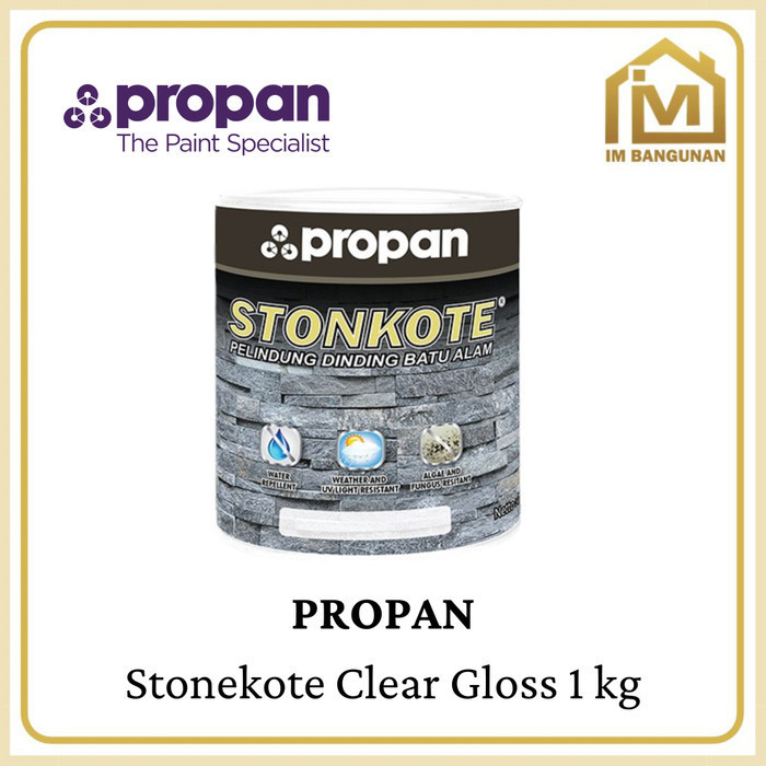 Propan Stonekote Cat Pelapis Batu Alam Clear Gloss