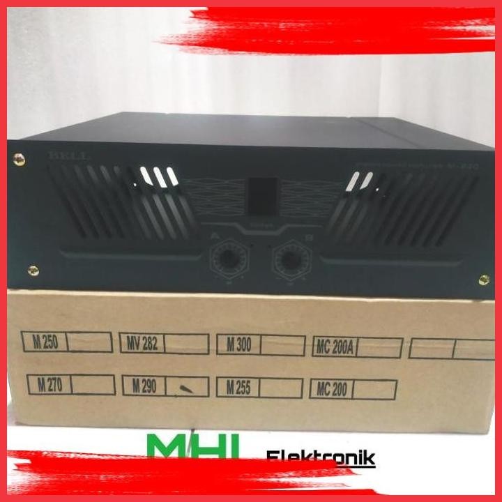 (MHL) BOX POWER AMPLIFIER STEREO BELL M290