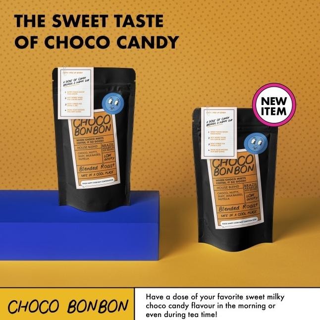 

Termurah! Biji Kopi 100% Arabica Choco Bon Bon - Dark Roast Kode Ql 405