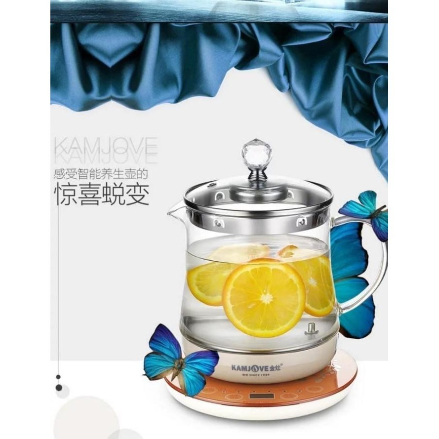 Kamjove Ht580 Teko Teh Pemanas Air Besar Teko Kaca Listrik Kualitas Premium