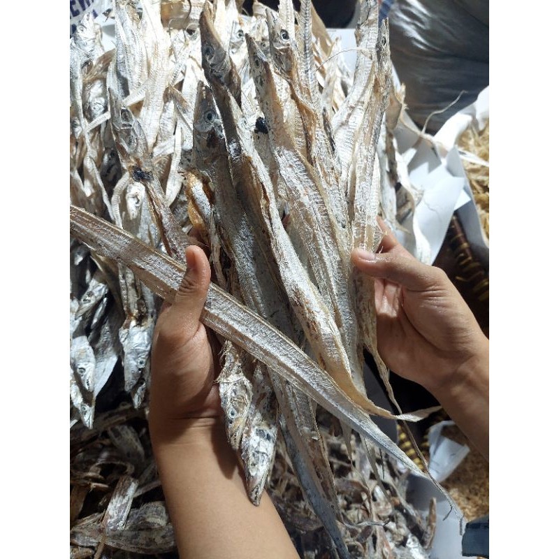 

Ikan asin layur kering tipis tawar kualitas super dan premium