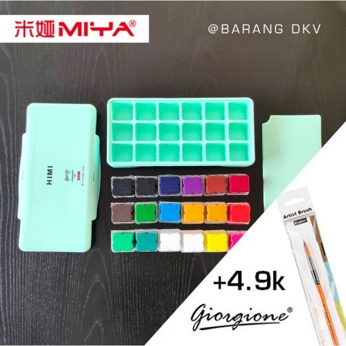 

Miya Himi Gouache 18 Warna Colors 30Ml