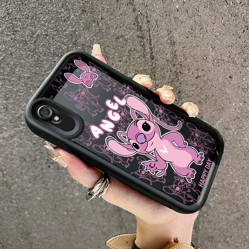 Casing Hp Xiaomi Redmi 9A Redmi 9i Redmi 9T Redmi 9 Power Case hp pola kartun Stitch Casing lembut t