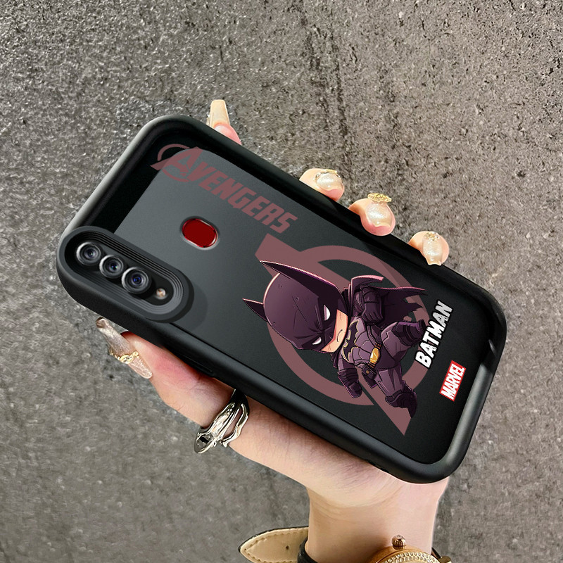 Casing Hp Samsung Galaxy A20s Case hp ponsel motif kartun The Hulk Casing lunak inklusif Kesing Anti